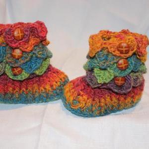 Made To Order/handmade Crochet Rainbow Baby..