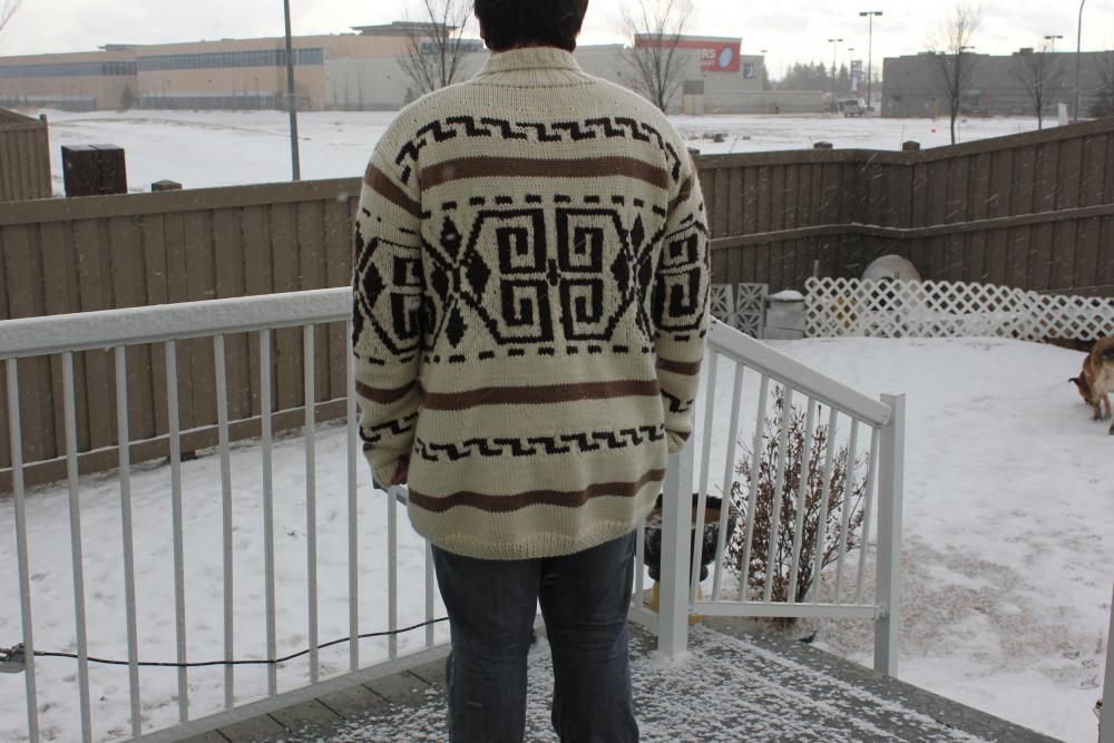 Made To Order/ The Dude's Sweater Is Back/the Big Lebowski The Dude Wool Cardigan/for Sizes Till Large